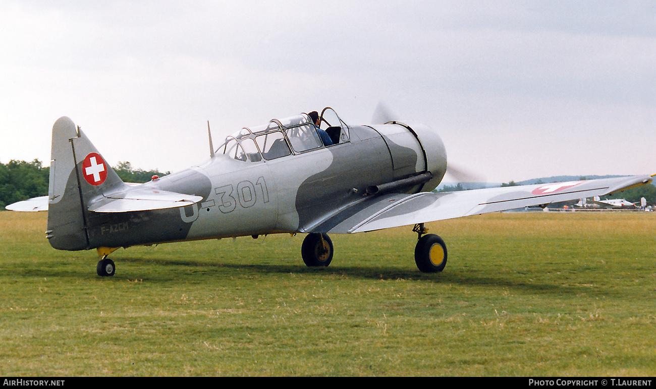 Aircraft Photo of F-AZCM / U-301 | North American T-6G Texan | Switzerland - Air Force | AirHistory.net #825001