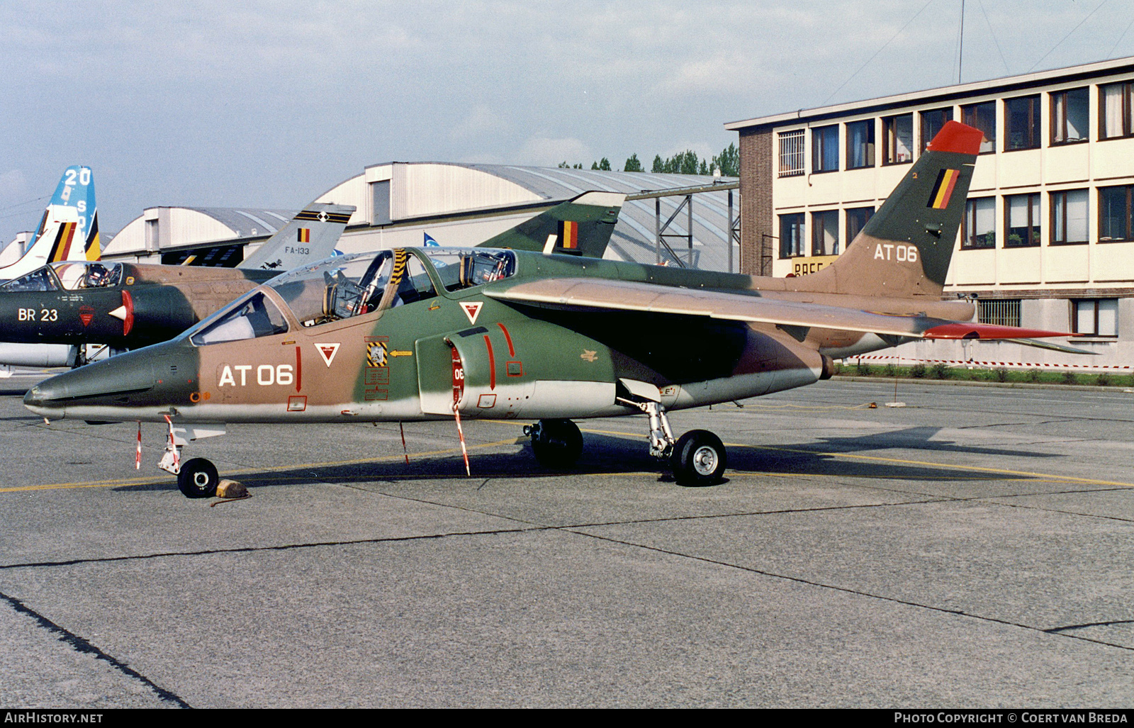 Aircraft Photo of AT-06 | Dassault-Dornier Alpha Jet 1B+ | Belgium - Air Force | AirHistory.net #825021