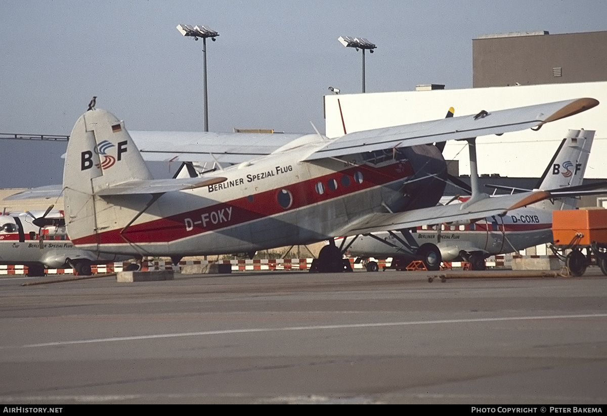 Aircraft Photo of D-FOKY | Antonov An-2T | BSF - Berliner Spezial Flug | AirHistory.net #825035
