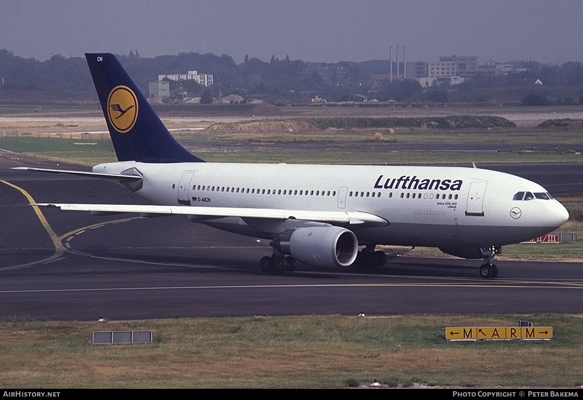Aircraft Photo of D-AICN | Airbus A310-203 | Lufthansa | AirHistory.net #825046