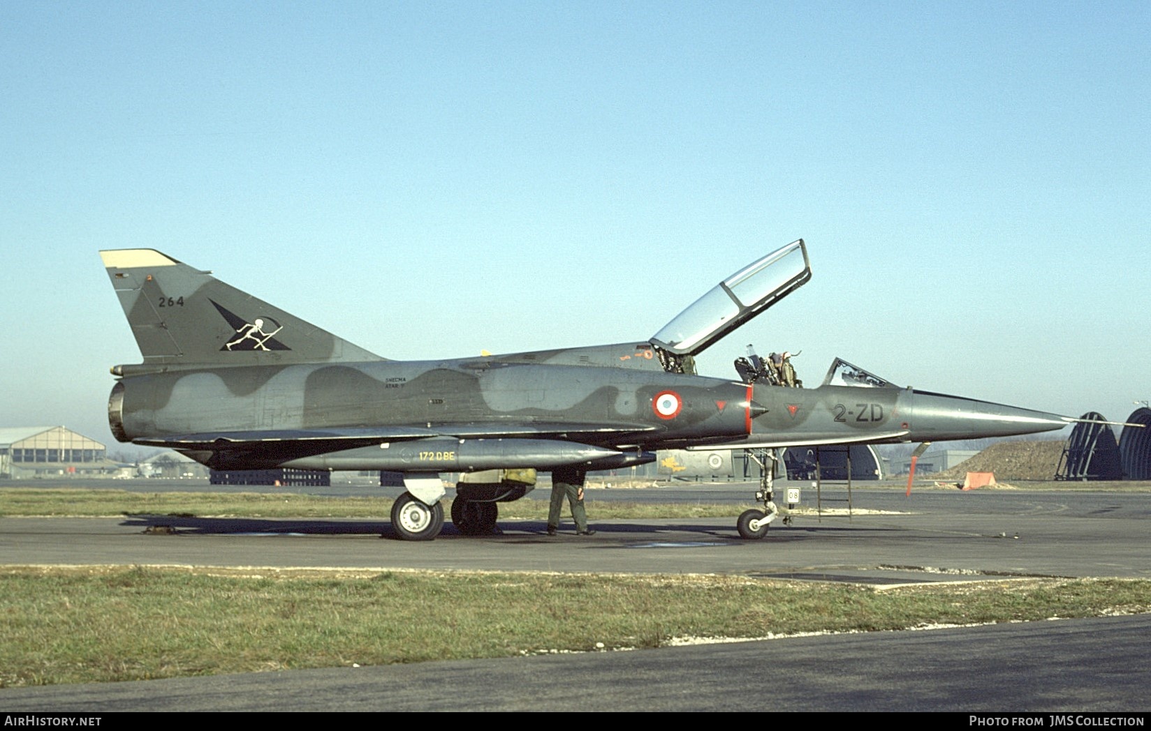 Aircraft Photo of 264 | Dassault Mirage IIIBE | France - Air Force | AirHistory.net #825073