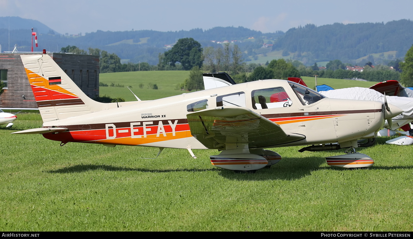 Aircraft Photo of D-EFAY | Piper PA-28-161 Warrior II | AirHistory.net #825114