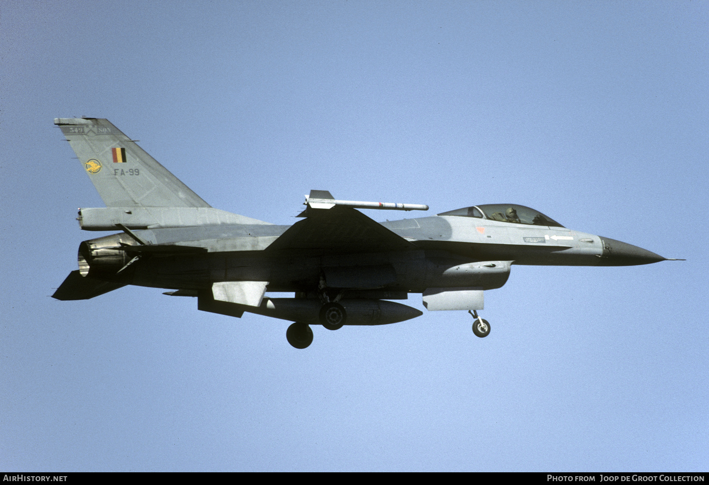 Aircraft Photo of FA-99 | General Dynamics F-16A Fighting Falcon | Belgium - Air Force | AirHistory.net #825115
