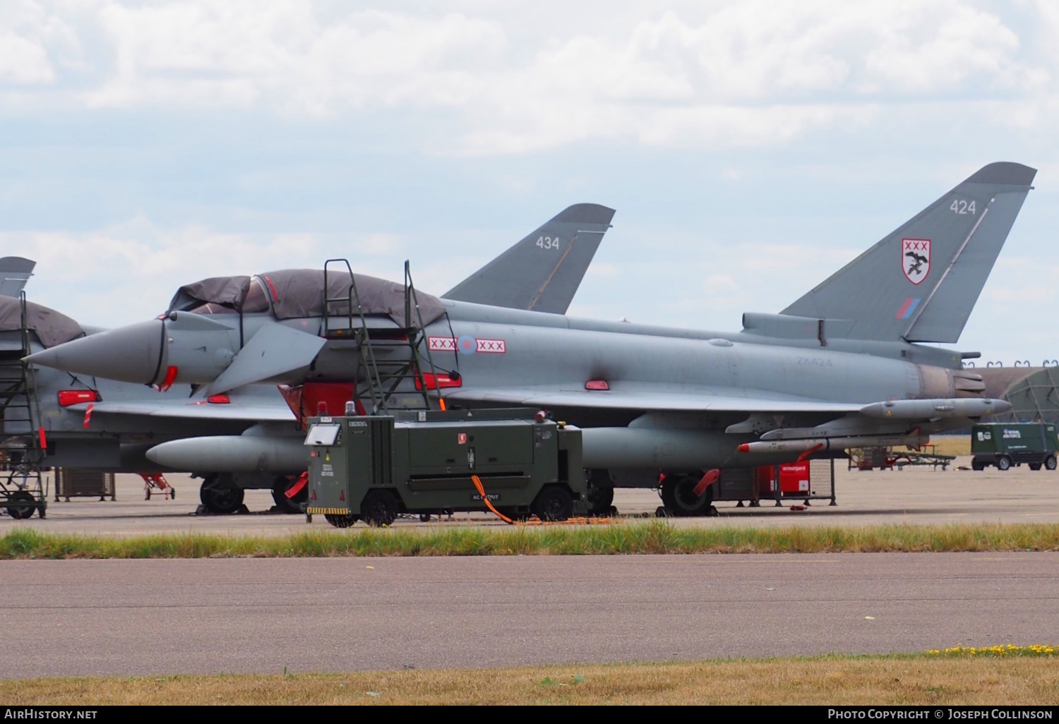 Aircraft Photo of ZK424 | Eurofighter EF-2000 Typhoon FGR4 | UK - Air Force | AirHistory.net #825119