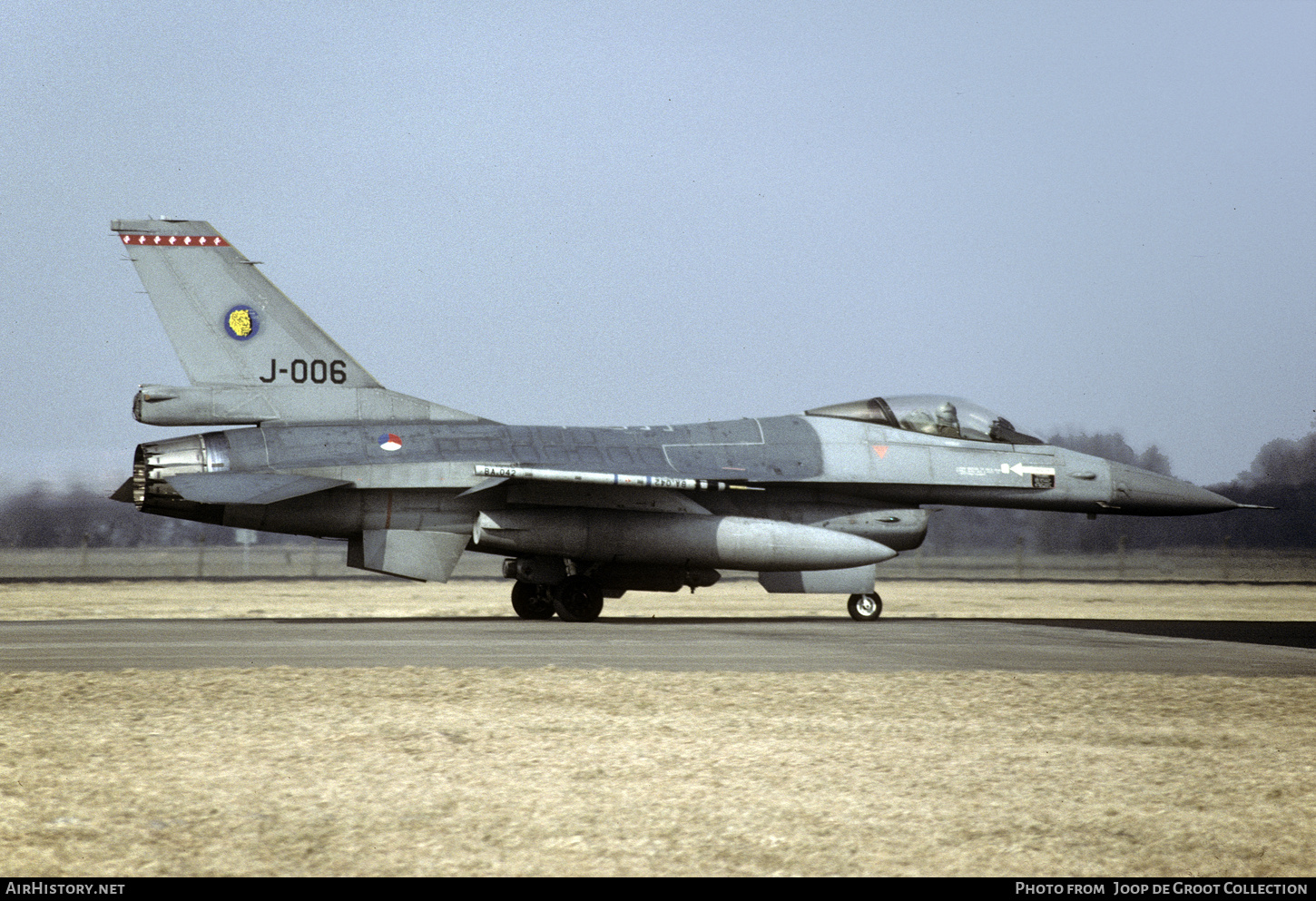 Aircraft Photo of J-006 | General Dynamics F-16A Fighting Falcon | Netherlands - Air Force | AirHistory.net #825123