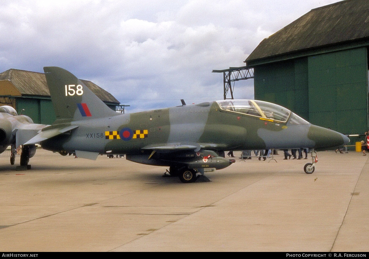 Aircraft Photo of XX158 | Hawker Siddeley Hawk T.1A | UK - Air Force | AirHistory.net #825128