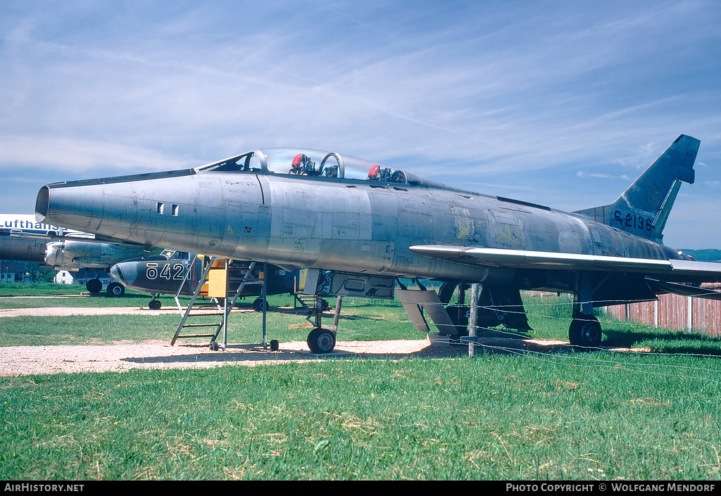 Aircraft Photo of 54-2136 | North American TF-100F Super Sabre | USA - Air Force | AirHistory.net #825143