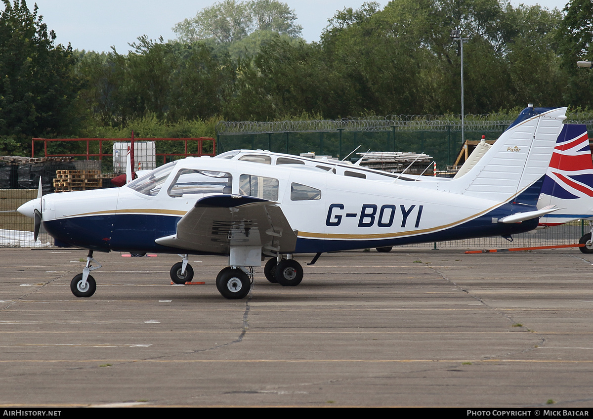 Aircraft Photo of G-BOYI | Piper PA-28-161 Cherokee Warrior II | AirHistory.net #825156