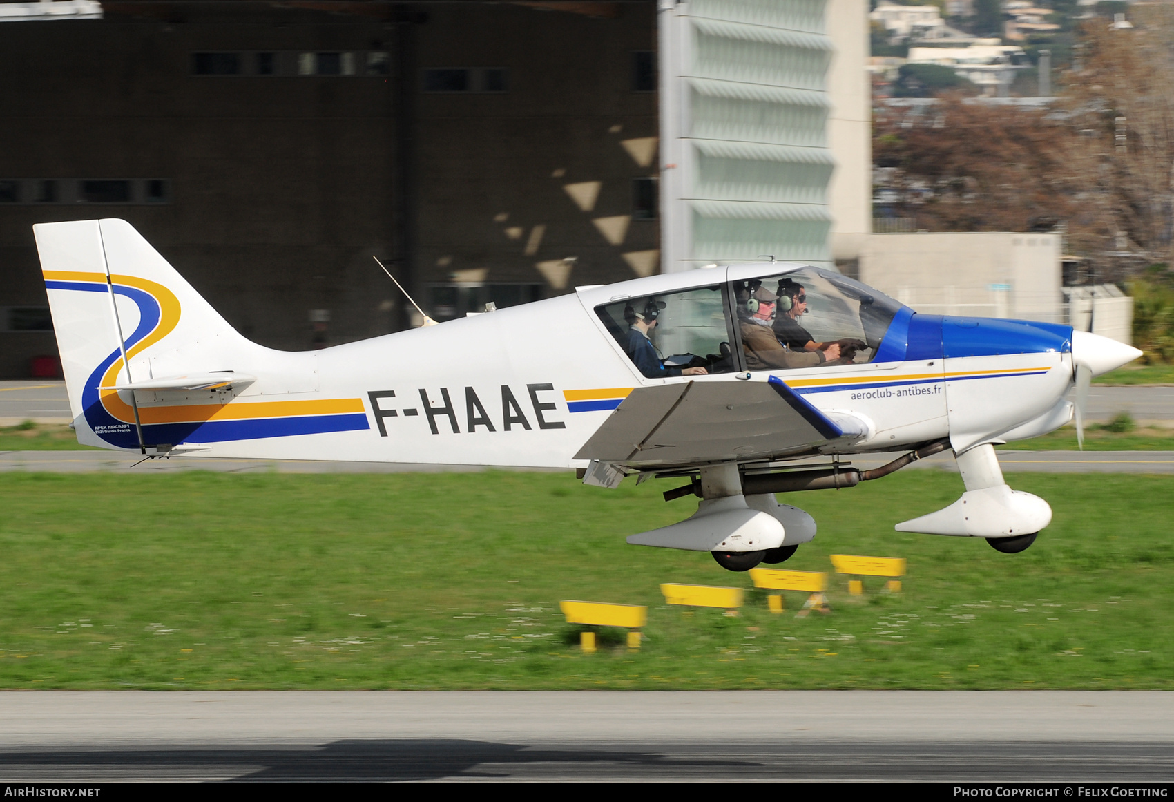 Aircraft Photo of F-HAAE | Robin DR-400-120 | Aeroclub Antibes | AirHistory.net #825161