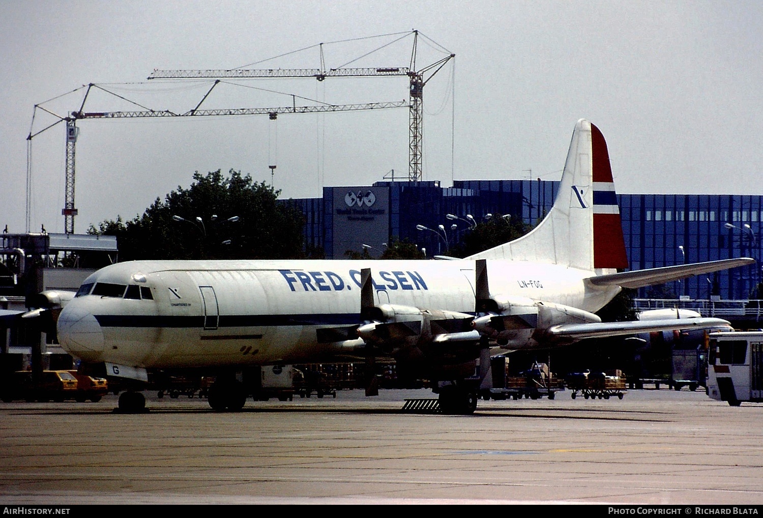 Aircraft Photo of LN-FOG | Lockheed L-188A(F) Electra | Fred. Olsen | AirHistory.net #825168