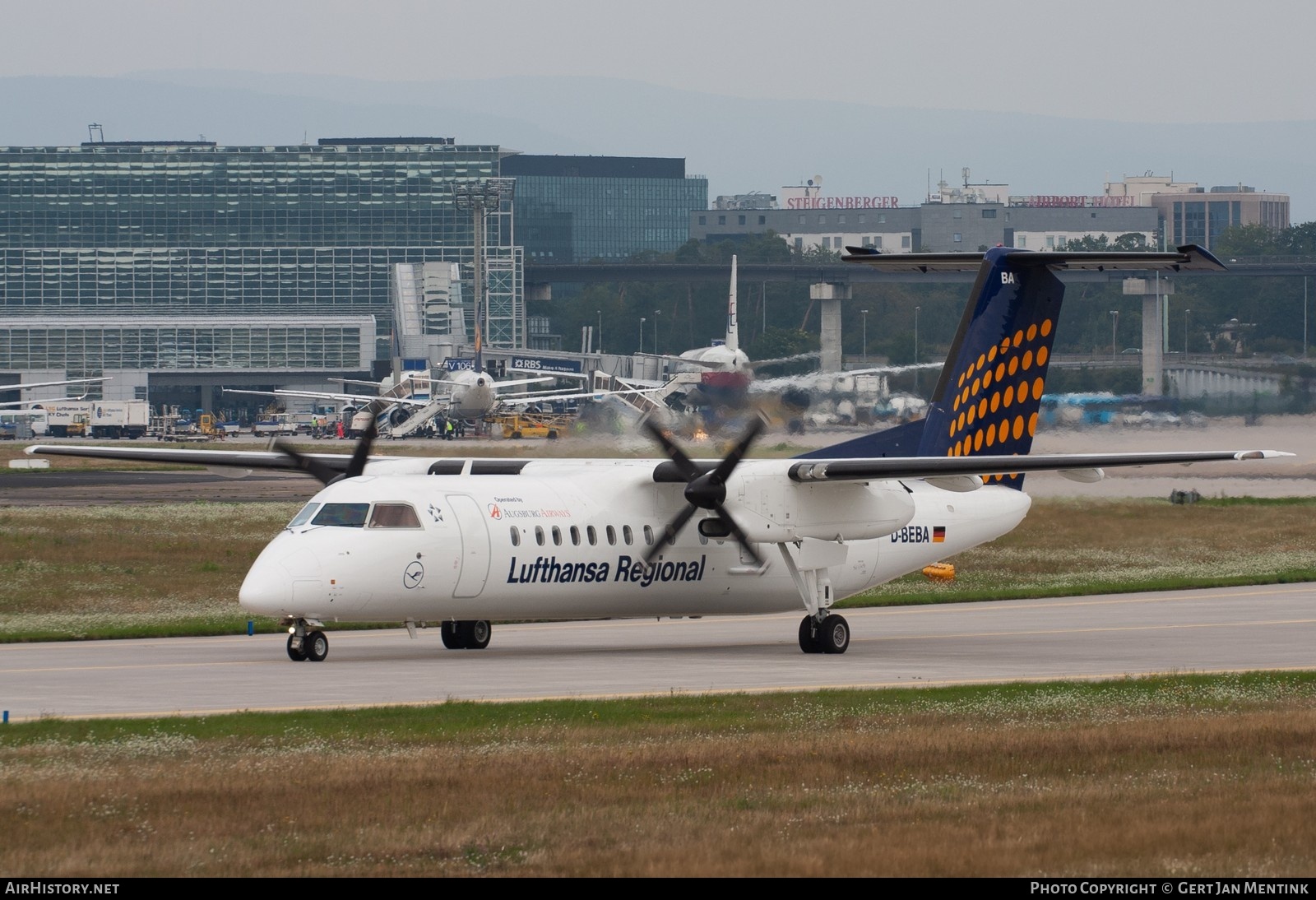 Aircraft Photo of D-BEBA | Bombardier DHC-8-314Q Dash 8 | Lufthansa Regional | AirHistory.net #825173