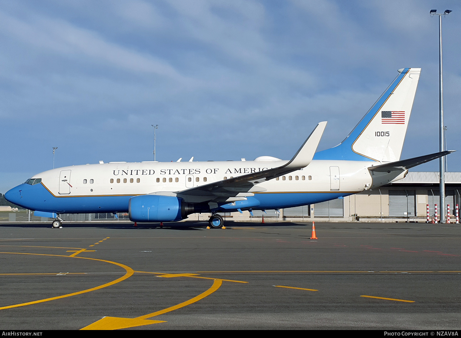 Aircraft Photo of 01-0015 / 10015 | Boeing C-40B | USA - Air Force | AirHistory.net #825185