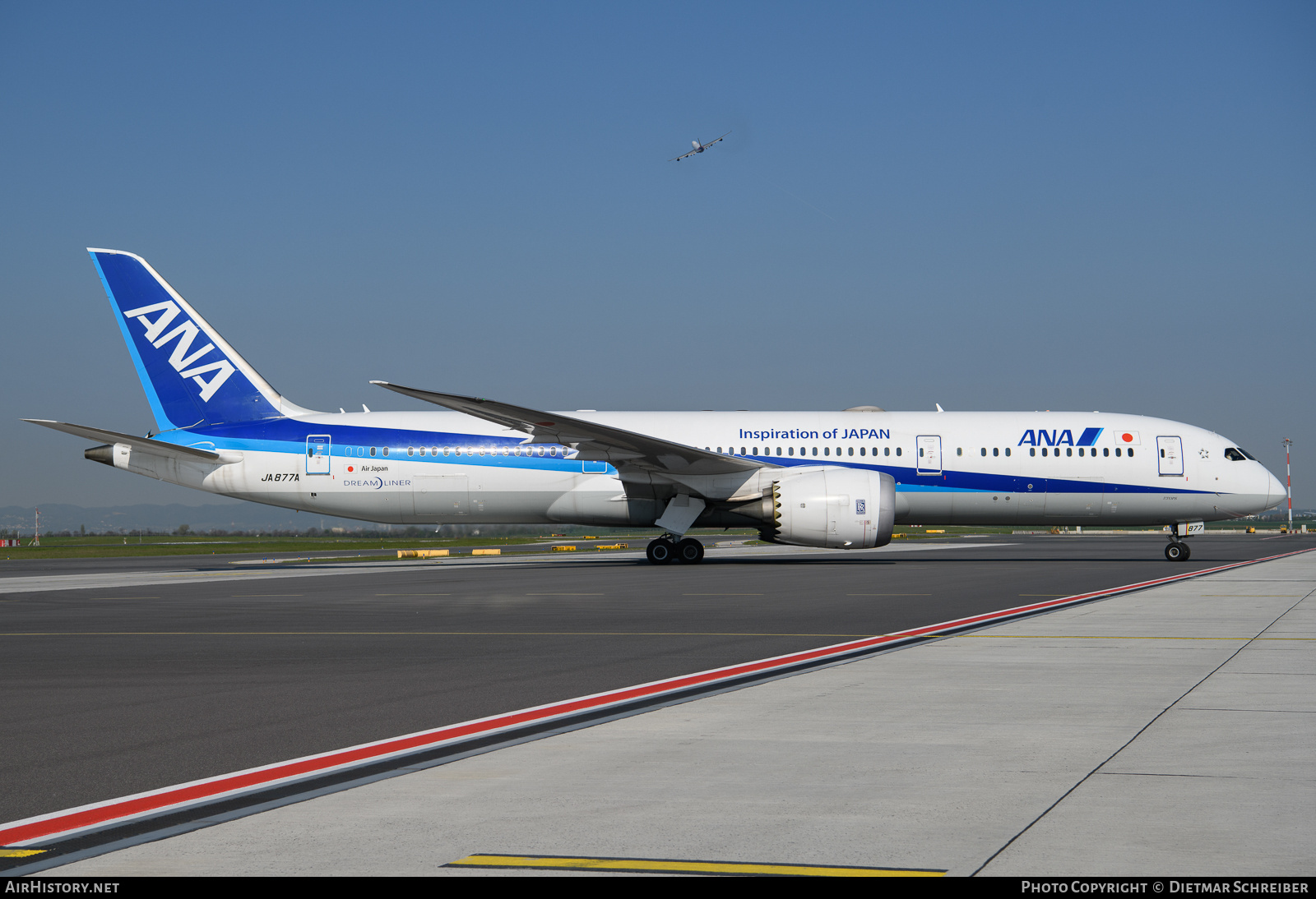 Aircraft Photo of JA877A | Boeing 787-9 Dreamliner | All Nippon Airways - ANA | AirHistory.net #825236