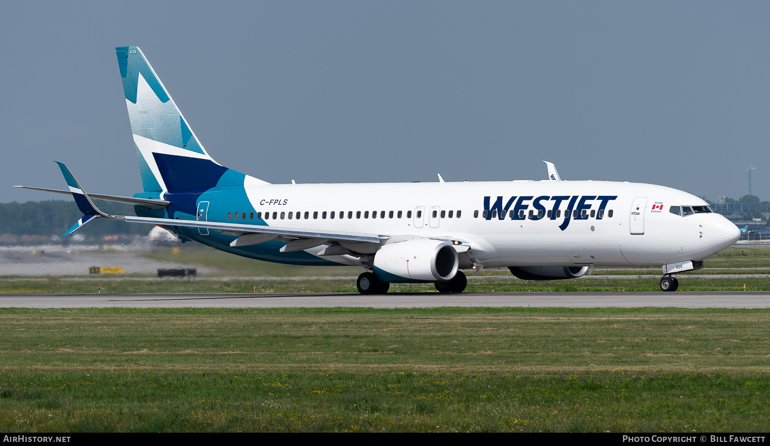Aircraft Photo of C-FPLS | Boeing 737-8CT | WestJet | AirHistory.net #825240