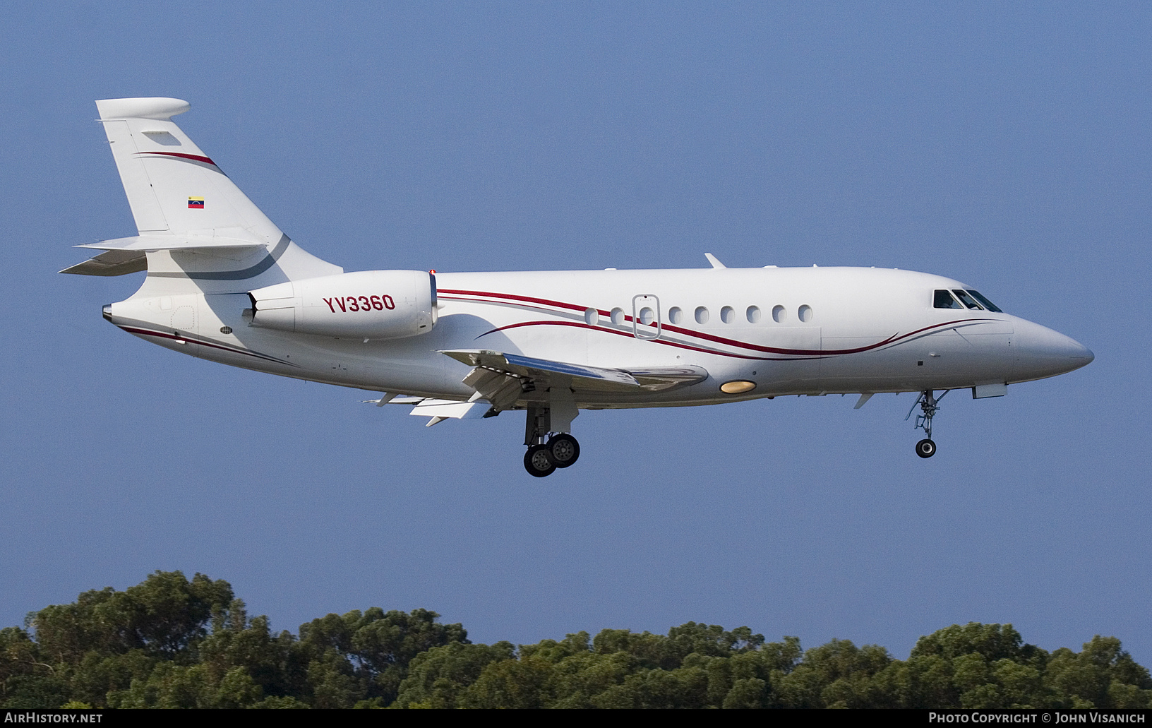 Aircraft Photo of YV-3360 | Dassault Falcon 2000EX | AirHistory.net #825243