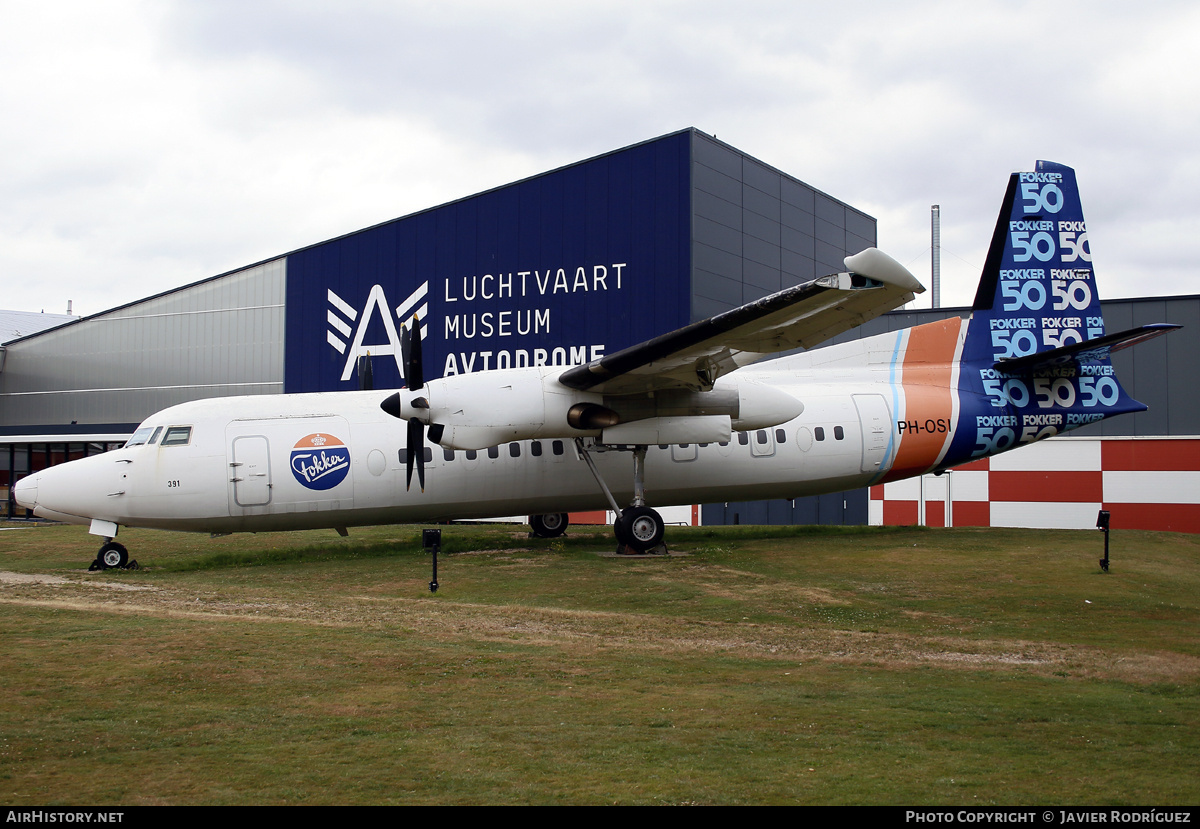 Aircraft Photo of PH-OSI | Fokker 50 | Fokker | AirHistory.net #825250