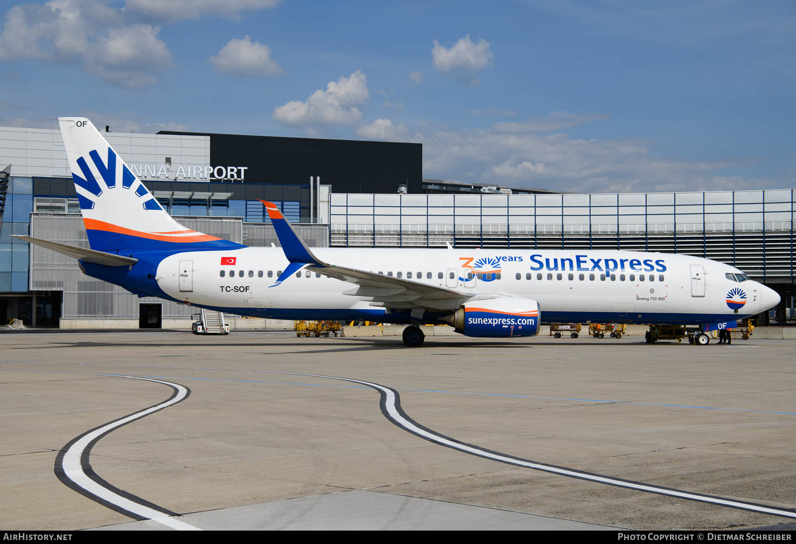 Aircraft Photo of TC-SOF | Boeing 737-800 | SunExpress | AirHistory.net #825261