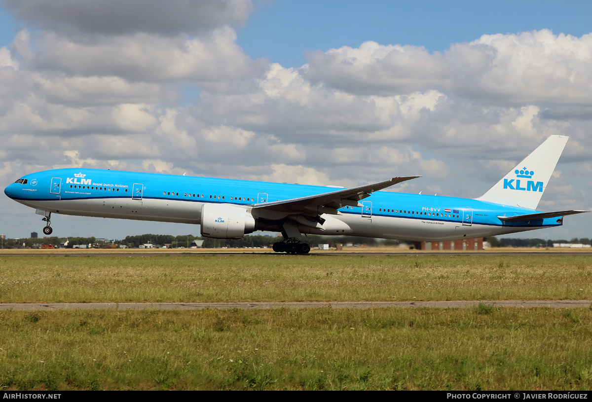 Aircraft Photo of PH-BVV | Boeing 777-300/ER | KLM - Royal Dutch Airlines | AirHistory.net #825264