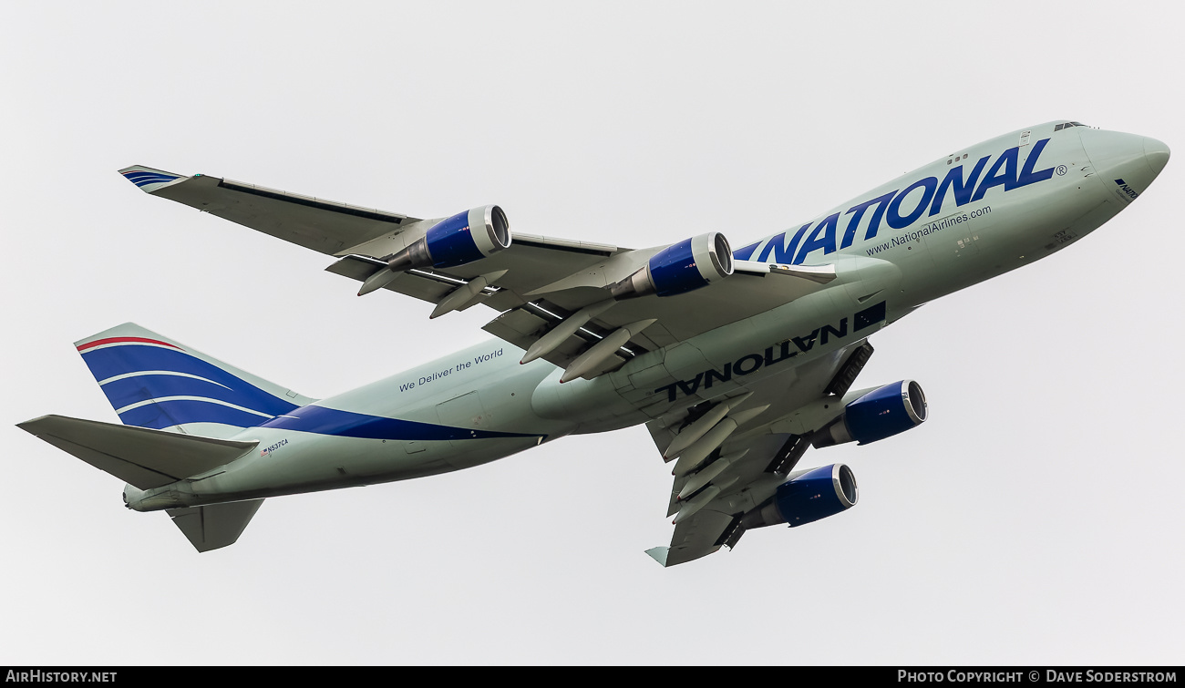 Aircraft Photo of N537CA | Boeing 747-446F/SCD | National Airlines | AirHistory.net #825265