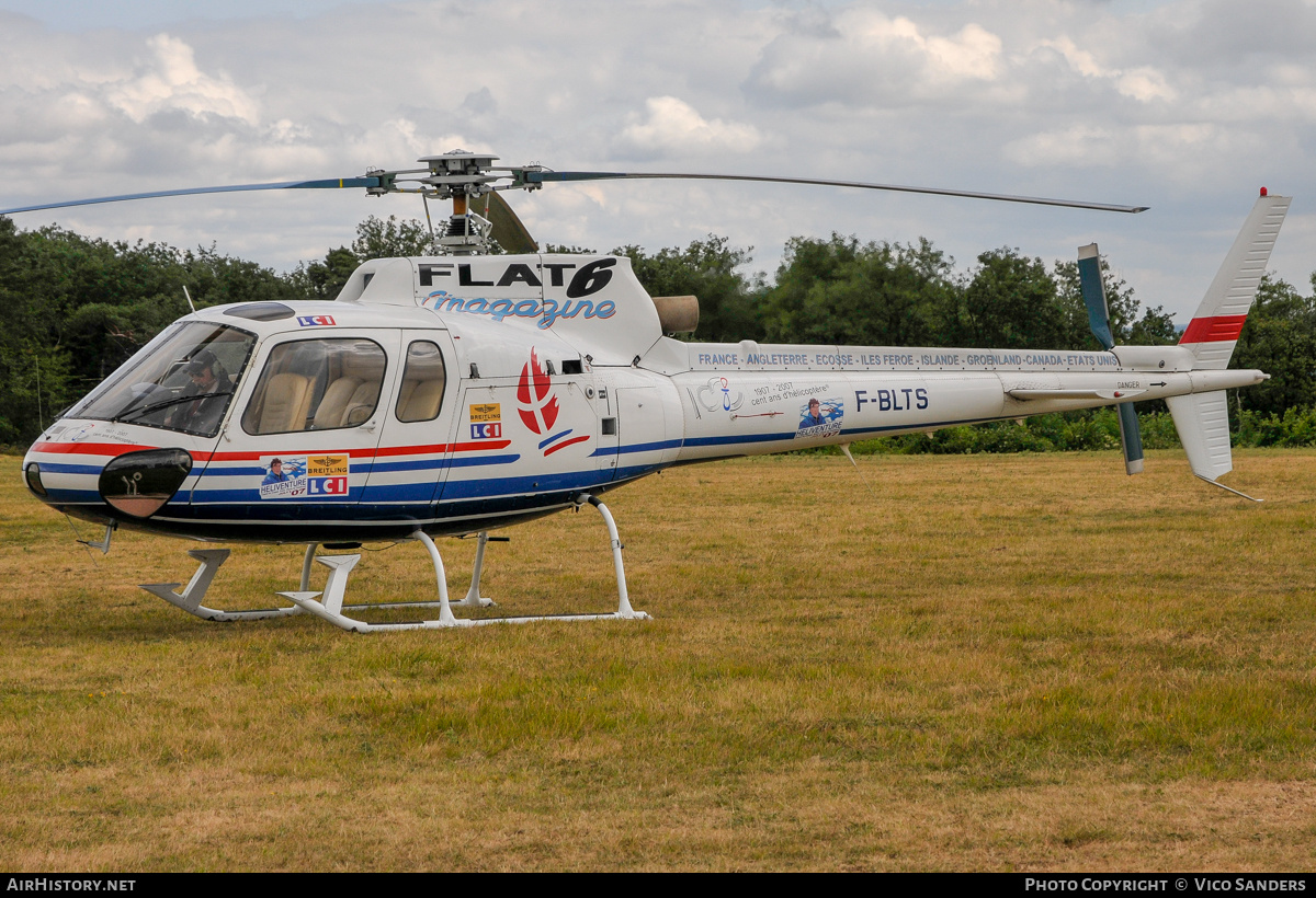 Aircraft Photo of F-BLTS | Aerospatiale AS-350BA Ecureuil | Heliventure | AirHistory.net #825276