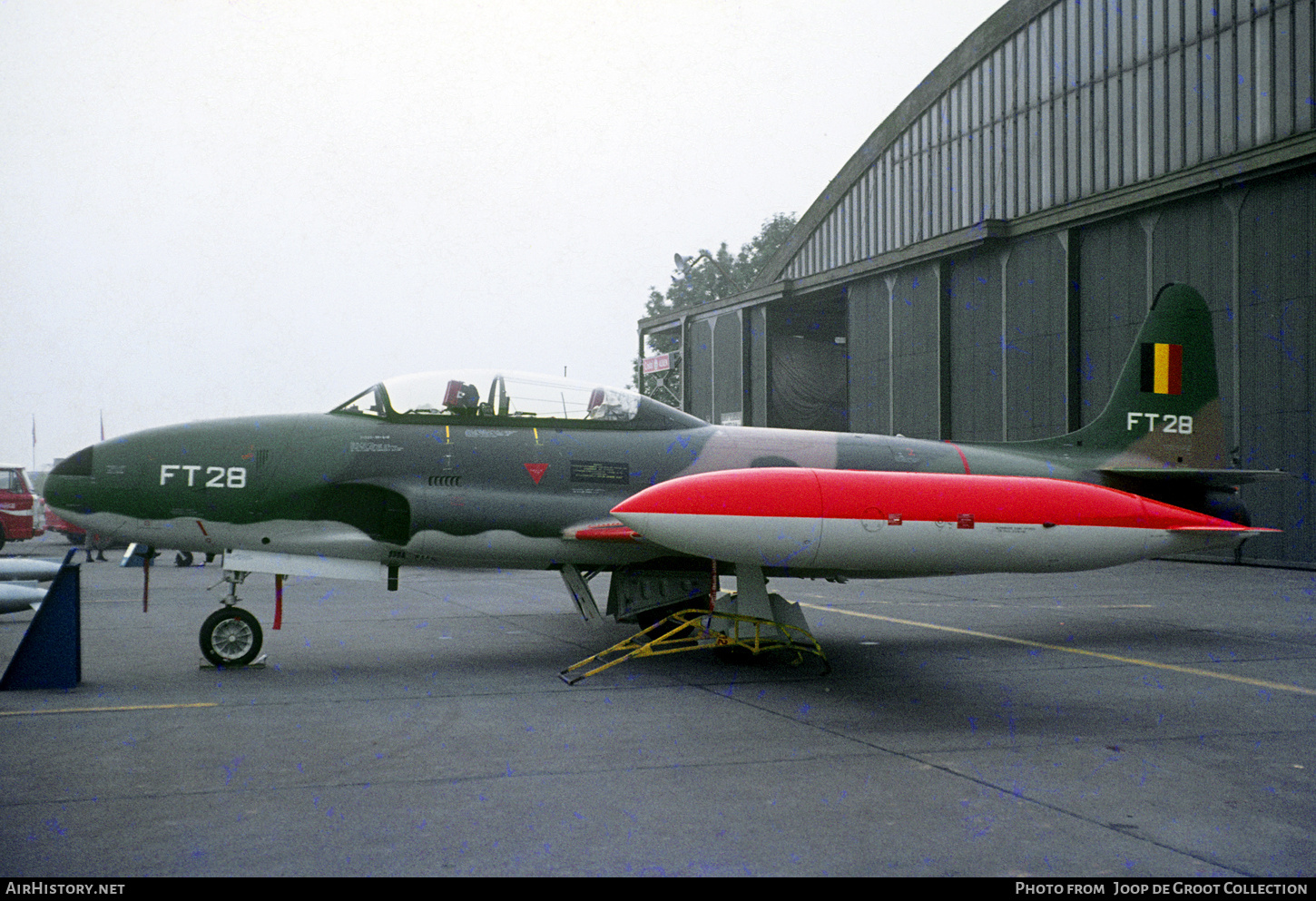 Aircraft Photo of FT28 | Lockheed T-33A | Belgium - Air Force | AirHistory.net #825282