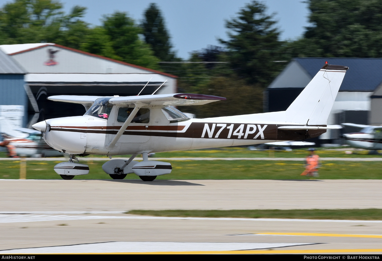 Aircraft Photo of N714PX | Cessna 150M | AirHistory.net #825301
