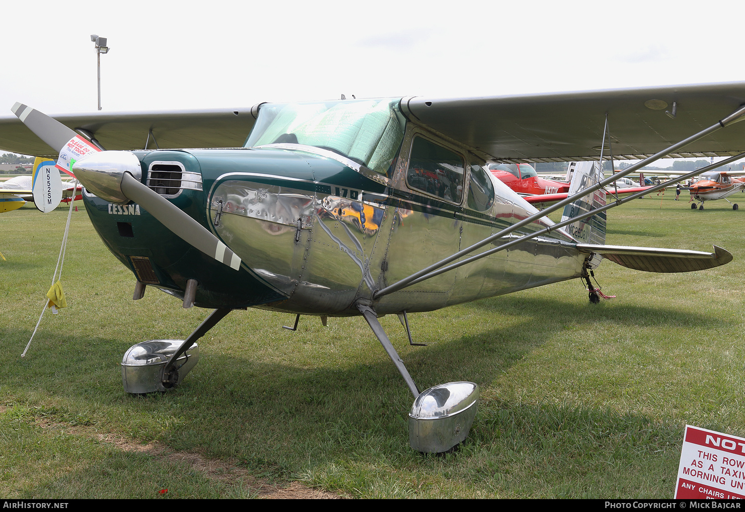 Aircraft Photo of N2608V / NC2608V | Cessna 170 | AirHistory.net #825303