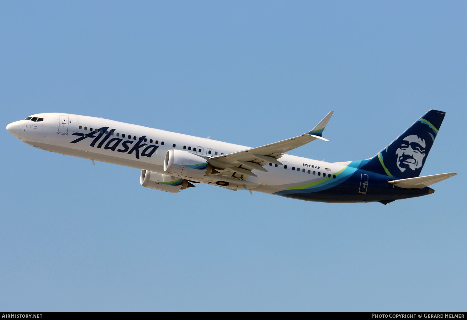 Aircraft Photo of N968AK | Boeing 737-9 Max 9 | Alaska Airlines | AirHistory.net #825309