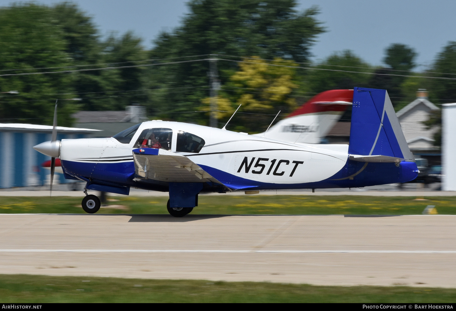 Aircraft Photo of N51CT | Mooney M-20C | AirHistory.net #825313
