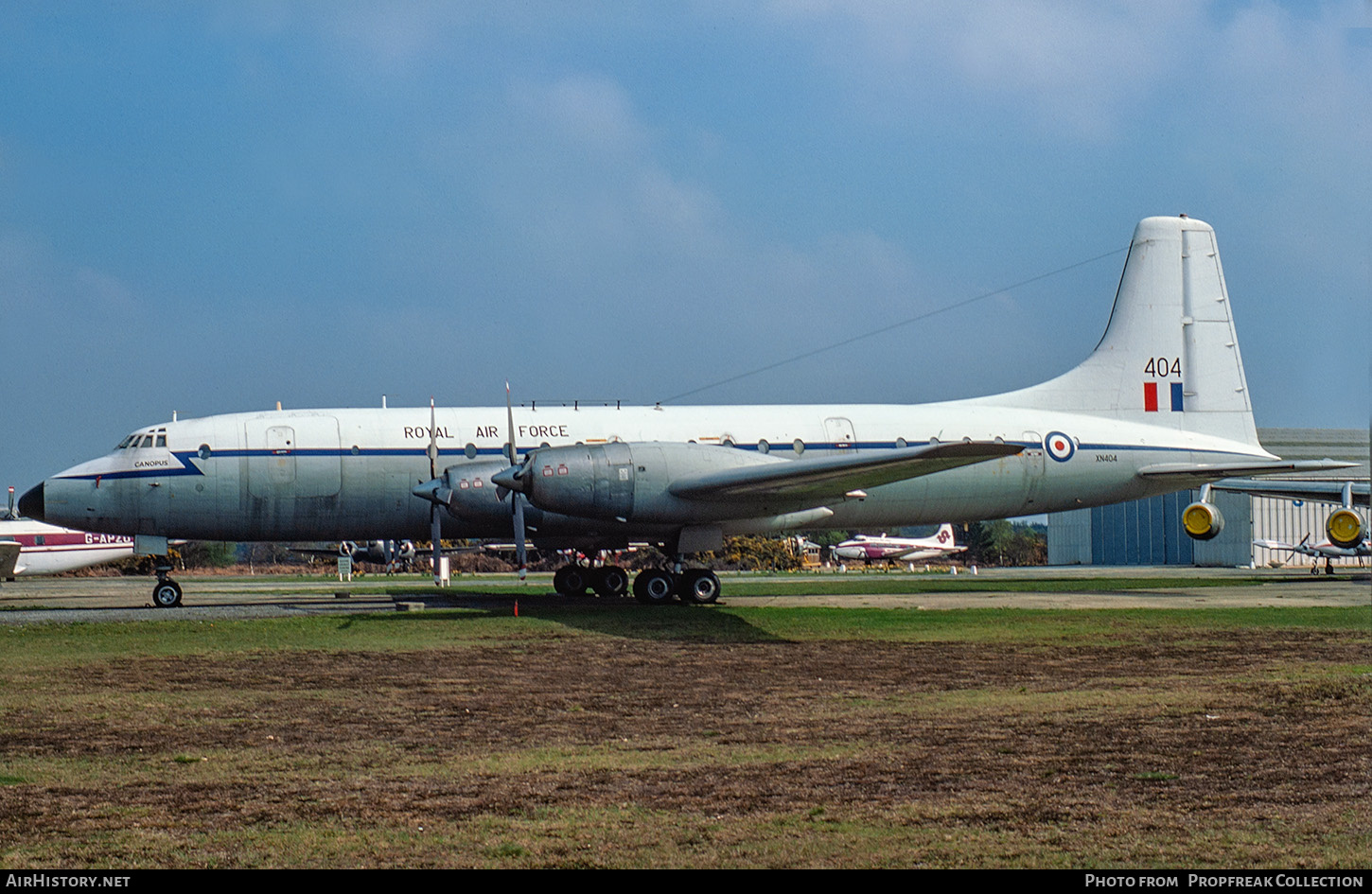 Aircraft Photo of XN404 | Bristol 175 Britannia C.2 (252) | UK - Air Force | AirHistory.net #825334