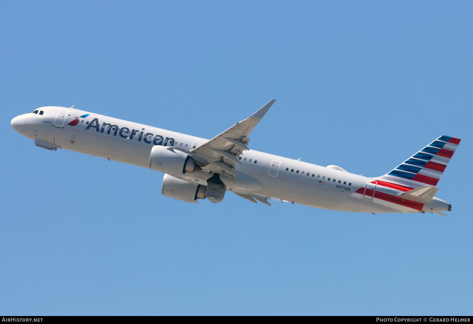 Aircraft Photo of N471AN | Airbus A321-253NX | American Airlines | AirHistory.net #825342