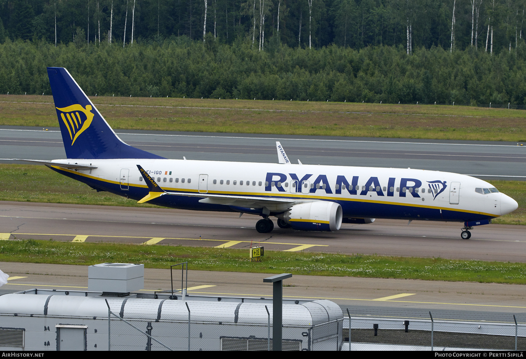 Aircraft Photo of EI-IGO | Boeing 737-8200 Max 200 | Ryanair | AirHistory.net #825360