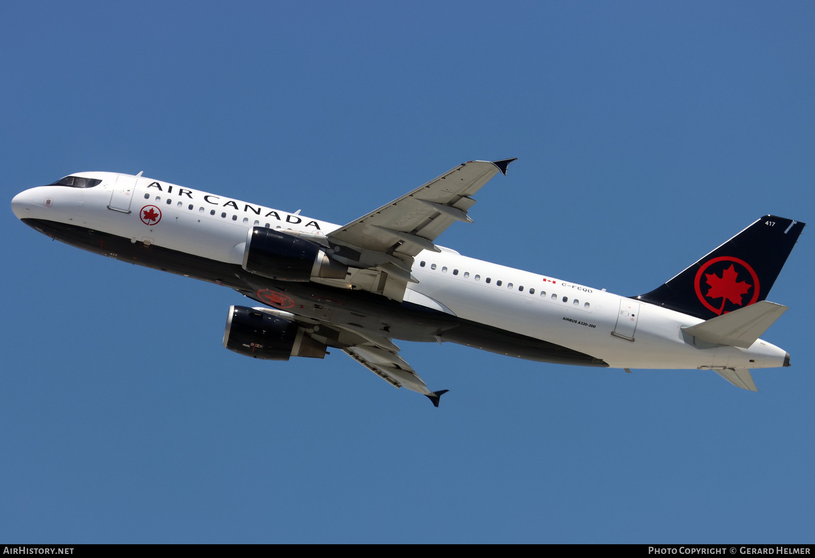 Aircraft Photo of C-FCQD | Airbus A320-214 | Air Canada | AirHistory.net #825366
