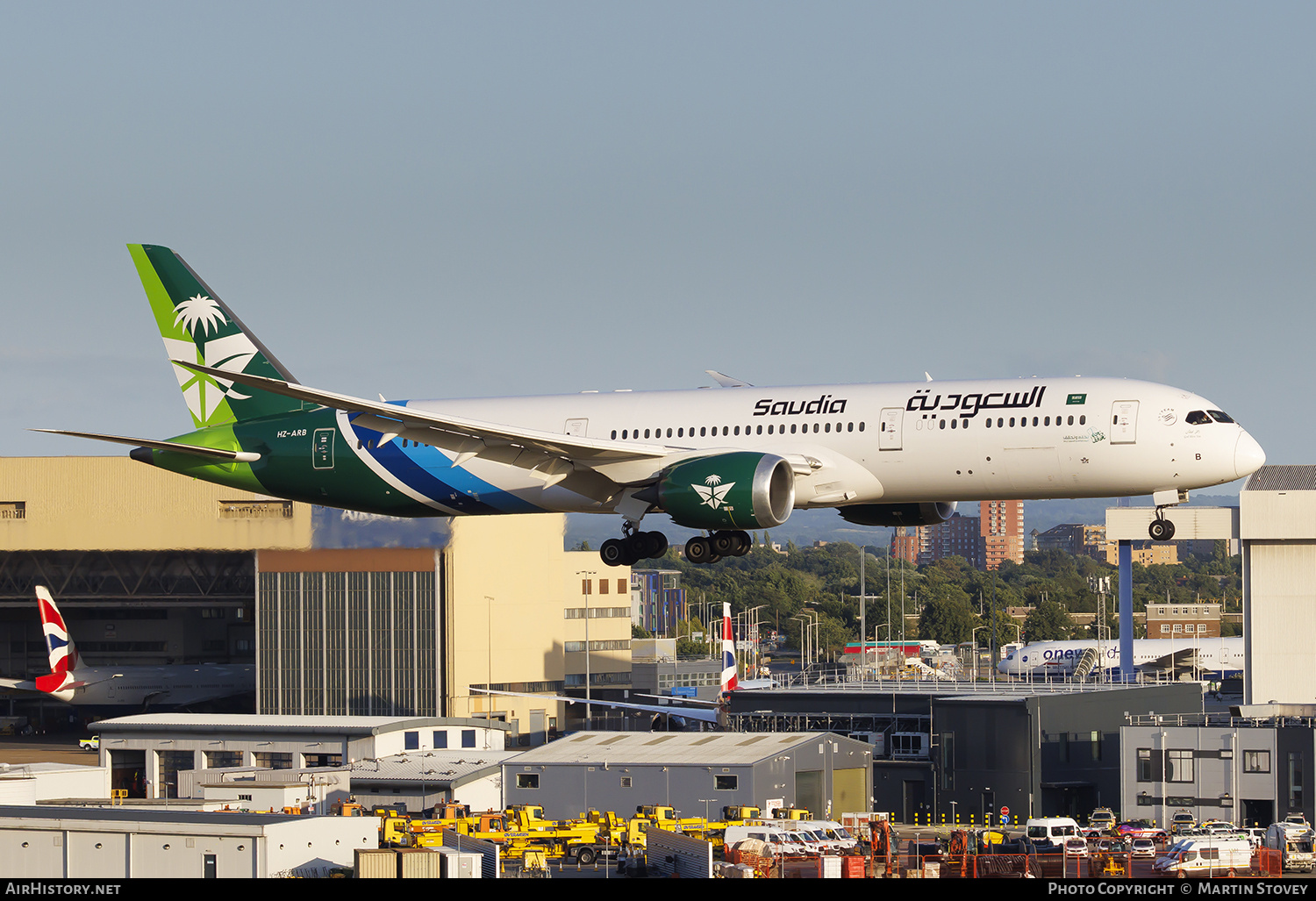 Aircraft Photo of HZ-ARB | Boeing 787-9 Dreamliner | Saudia - Saudi Arabian Airlines | AirHistory.net #825368