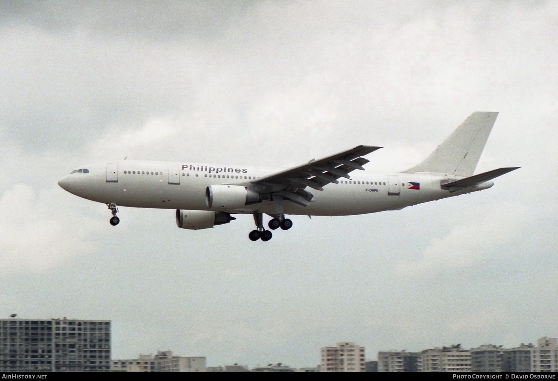 Aircraft Photo of F-OHPA | Airbus A300B4-203 | Philippine Airlines | AirHistory.net #825374