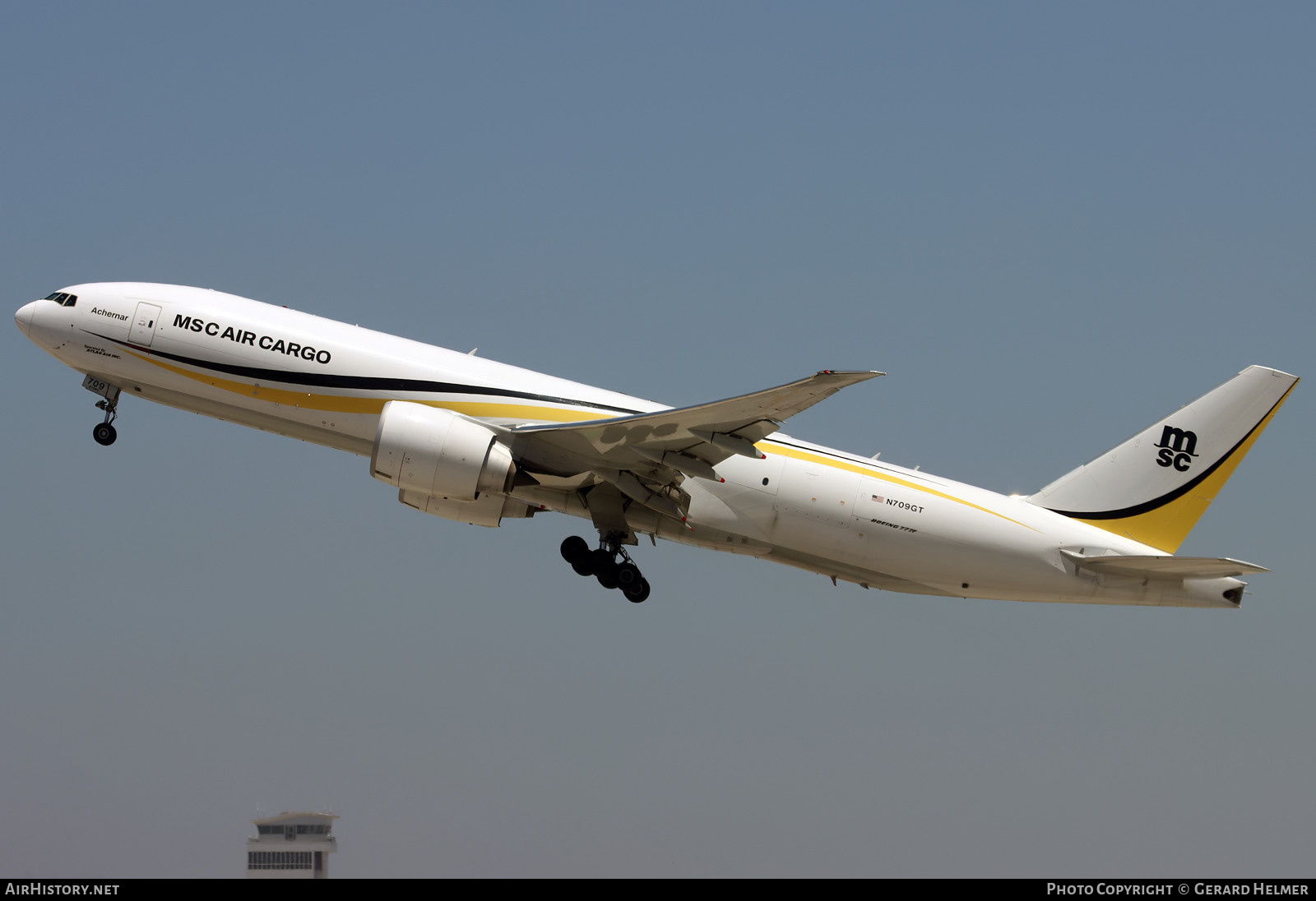 Aircraft Photo of N709GT | Boeing 777-F | MSC Air Cargo - Mediterranean Shipping Company | AirHistory.net #825389