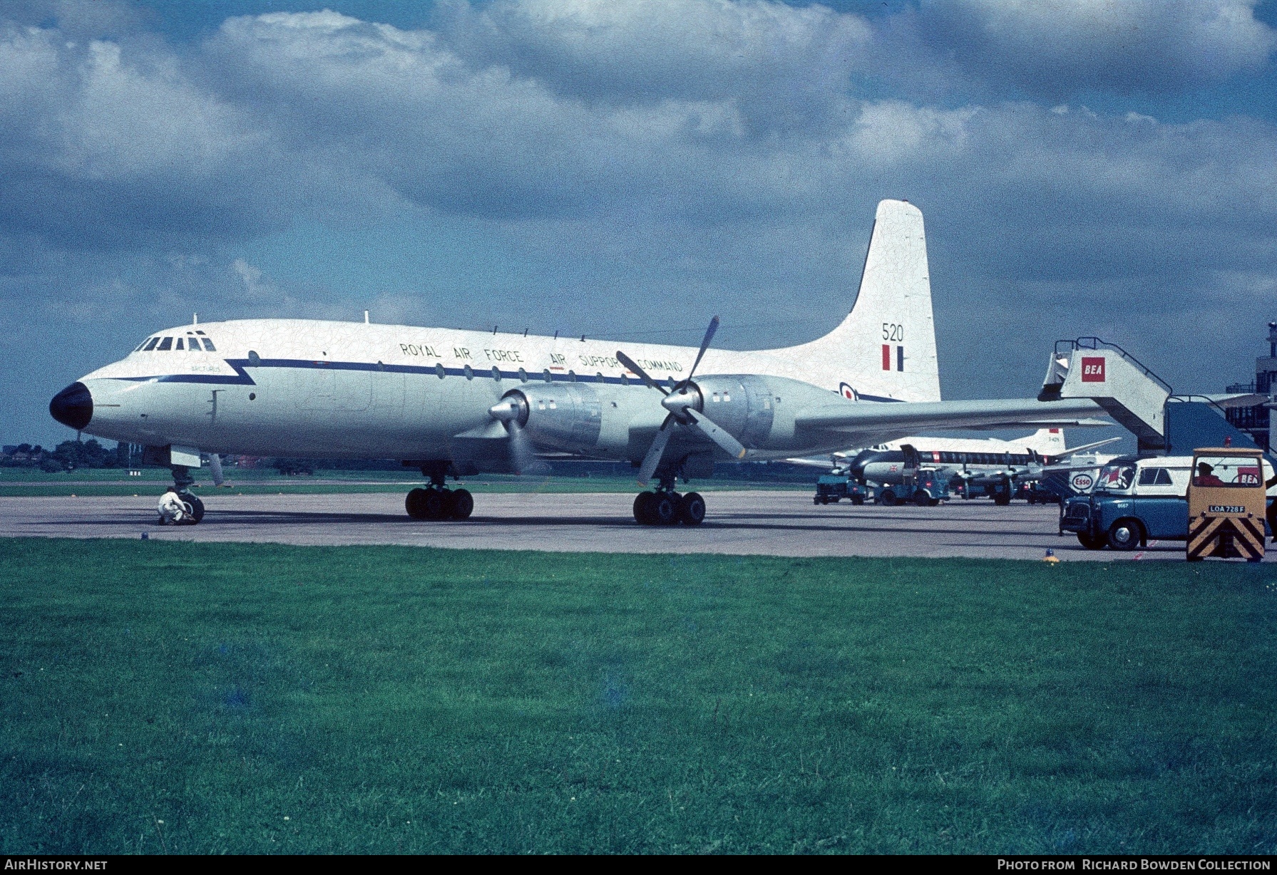 Aircraft Photo of XM520 | Bristol 175 Britannia C.1 (253) | UK - Air Force | AirHistory.net #825416
