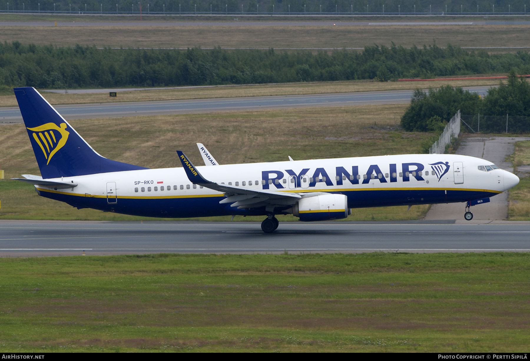 Aircraft Photo of SP-RKO | Boeing 737-8AS | Ryanair | AirHistory.net #825437