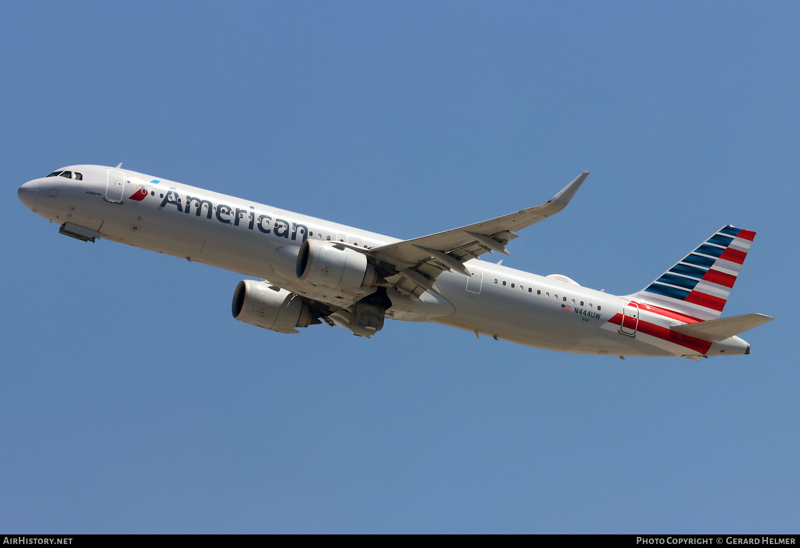 Aircraft Photo of N444UW | Airbus A321-253NX | American Airlines | AirHistory.net #825439
