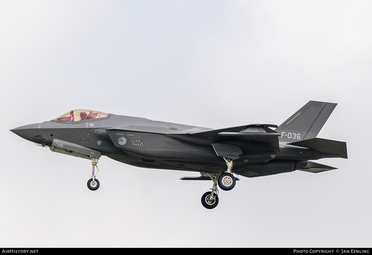 Aircraft Photo of F-036 | Lockheed Martin F-35A Lightning II | Netherlands - Air Force | AirHistory.net #825457