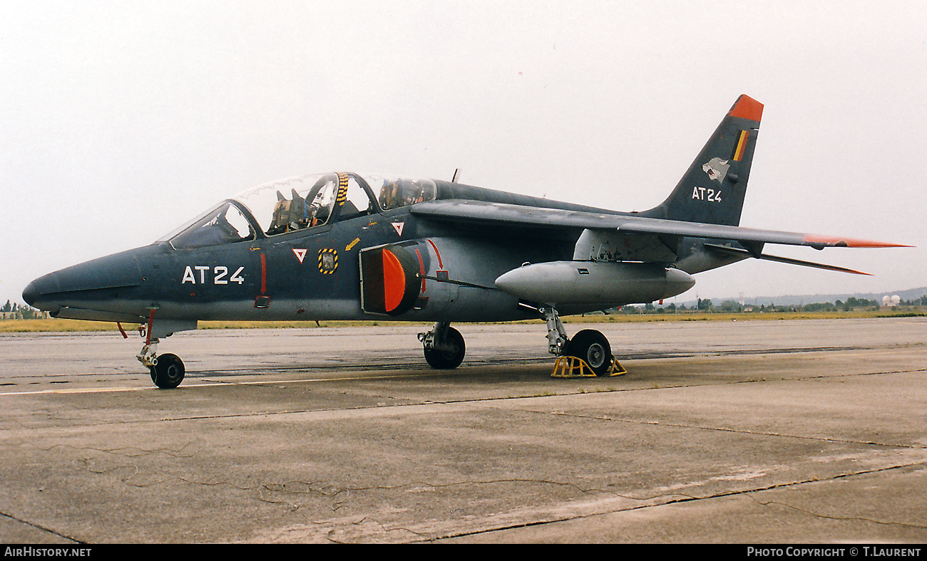 Aircraft Photo of AT24 | Dassault-Dornier Alpha Jet | Belgium - Air Force | AirHistory.net #825469