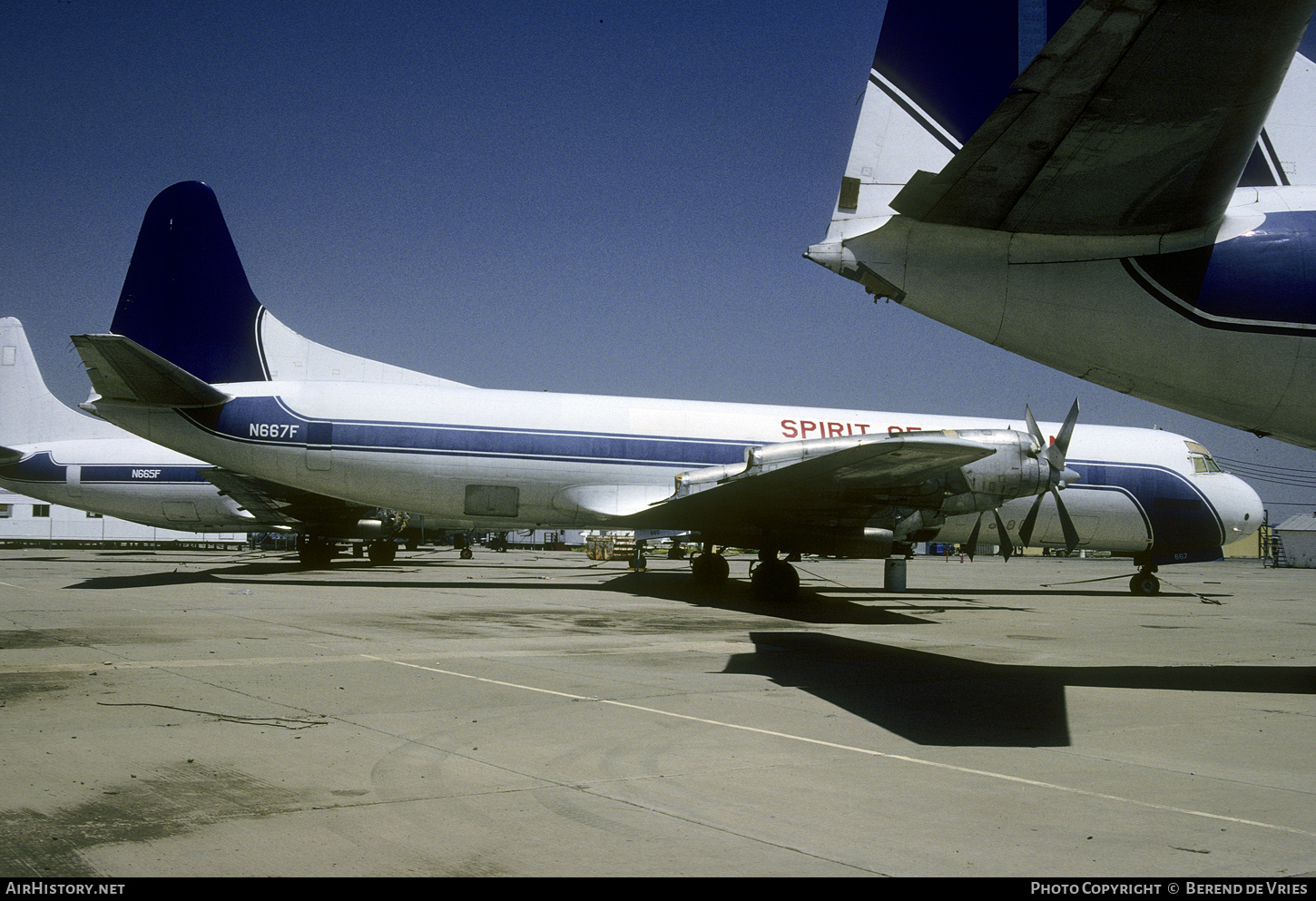Aircraft Photo of N667F | Lockheed L-188C(F) Electra | Spirit of America | AirHistory.net #825472