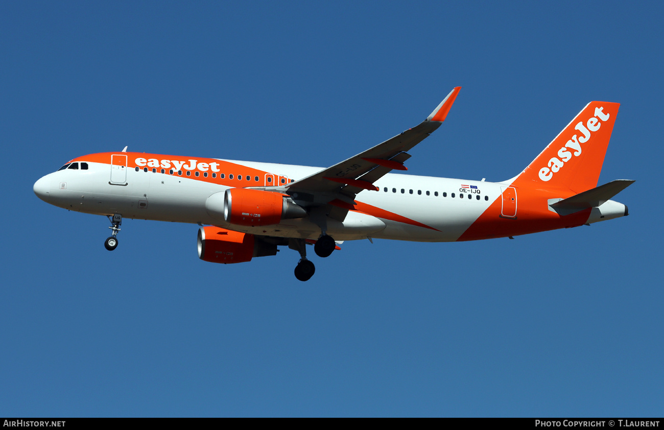 Aircraft Photo of OE-IJQ | Airbus A320-214 | EasyJet | AirHistory.net #825476