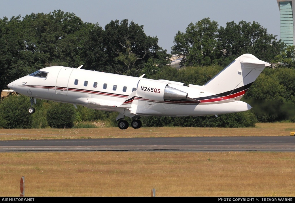 Aircraft Photo of N265QS | Bombardier Challenger 650 (CL-600-2B16) | AirHistory.net #825482