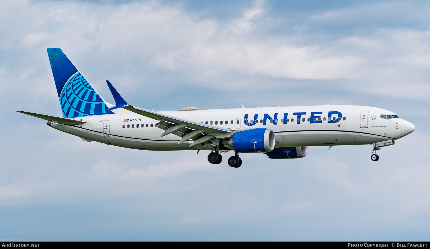 Aircraft Photo of N17311 | Boeing 737-8 Max 8 | United Airlines | AirHistory.net #825496