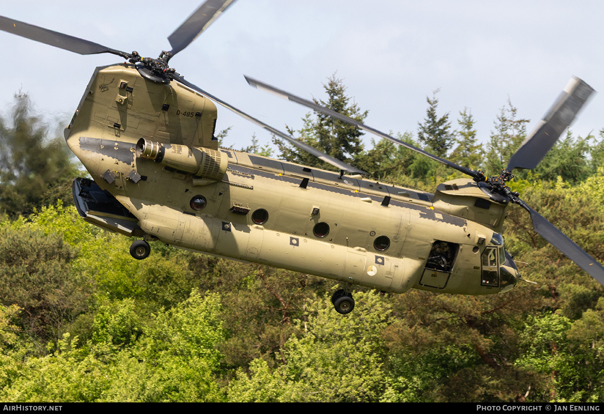 Aircraft Photo of D-485 | Boeing CH-47F Chinook (414) | Netherlands - Air Force | AirHistory.net #825502