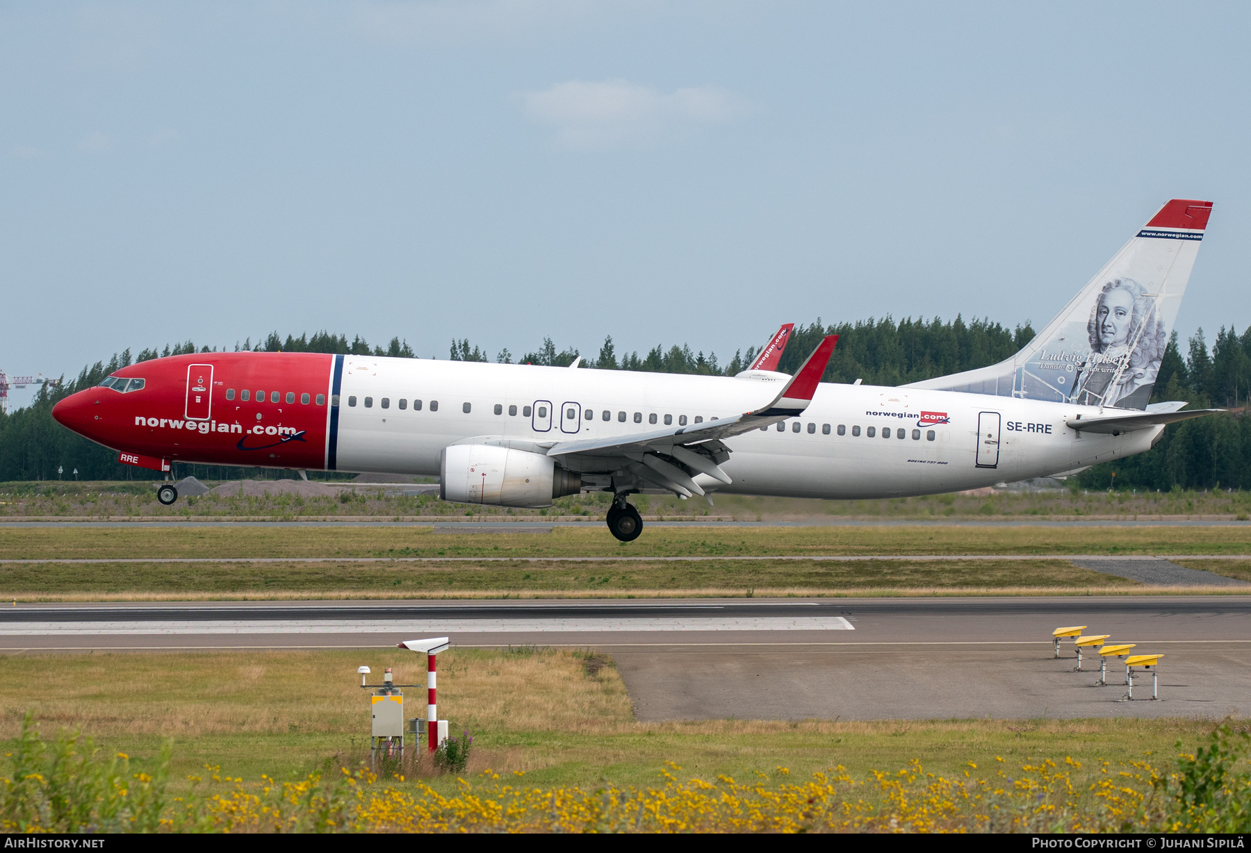 Aircraft Photo of SE-RRE | Boeing 737-8JP | Norwegian | AirHistory.net #825514