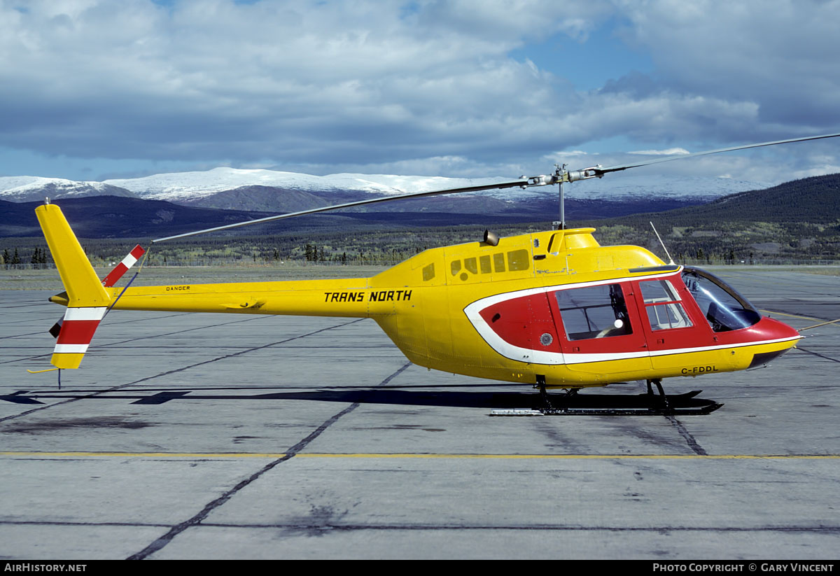 Aircraft Photo of C-FDDL | Bell 206B-2 JetRanger II | Trans North Turbo Air | AirHistory.net #825518