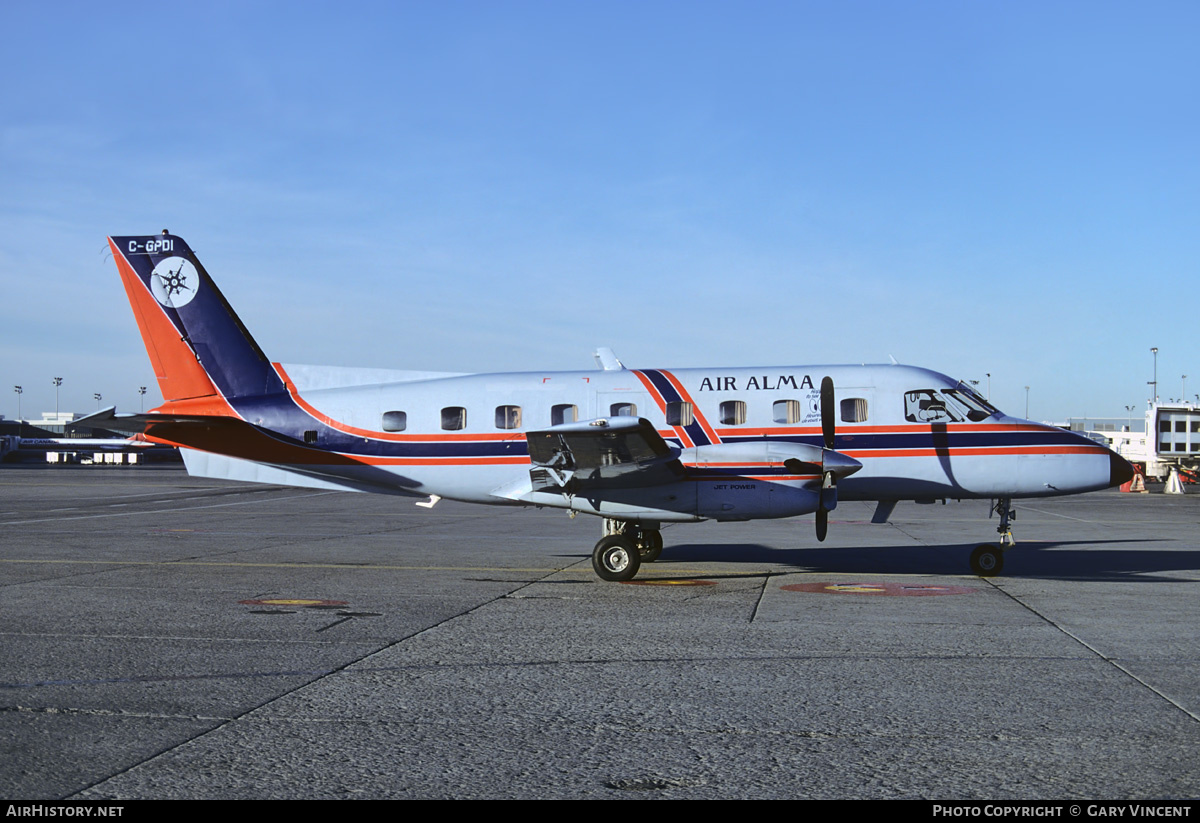 Aircraft Photo of C-GPDI | Embraer EMB-110P1 Bandeirante | Air Alma | AirHistory.net #825521