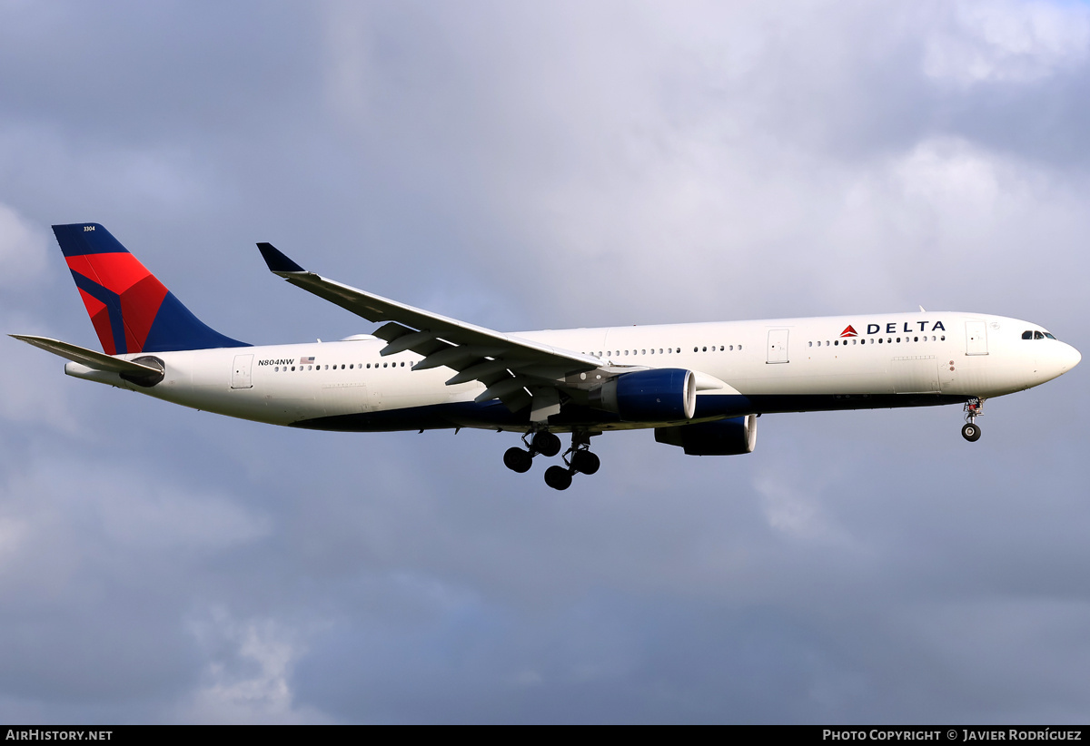 Aircraft Photo of N804NW | Airbus A330-323 | Delta Air Lines | AirHistory.net #825537